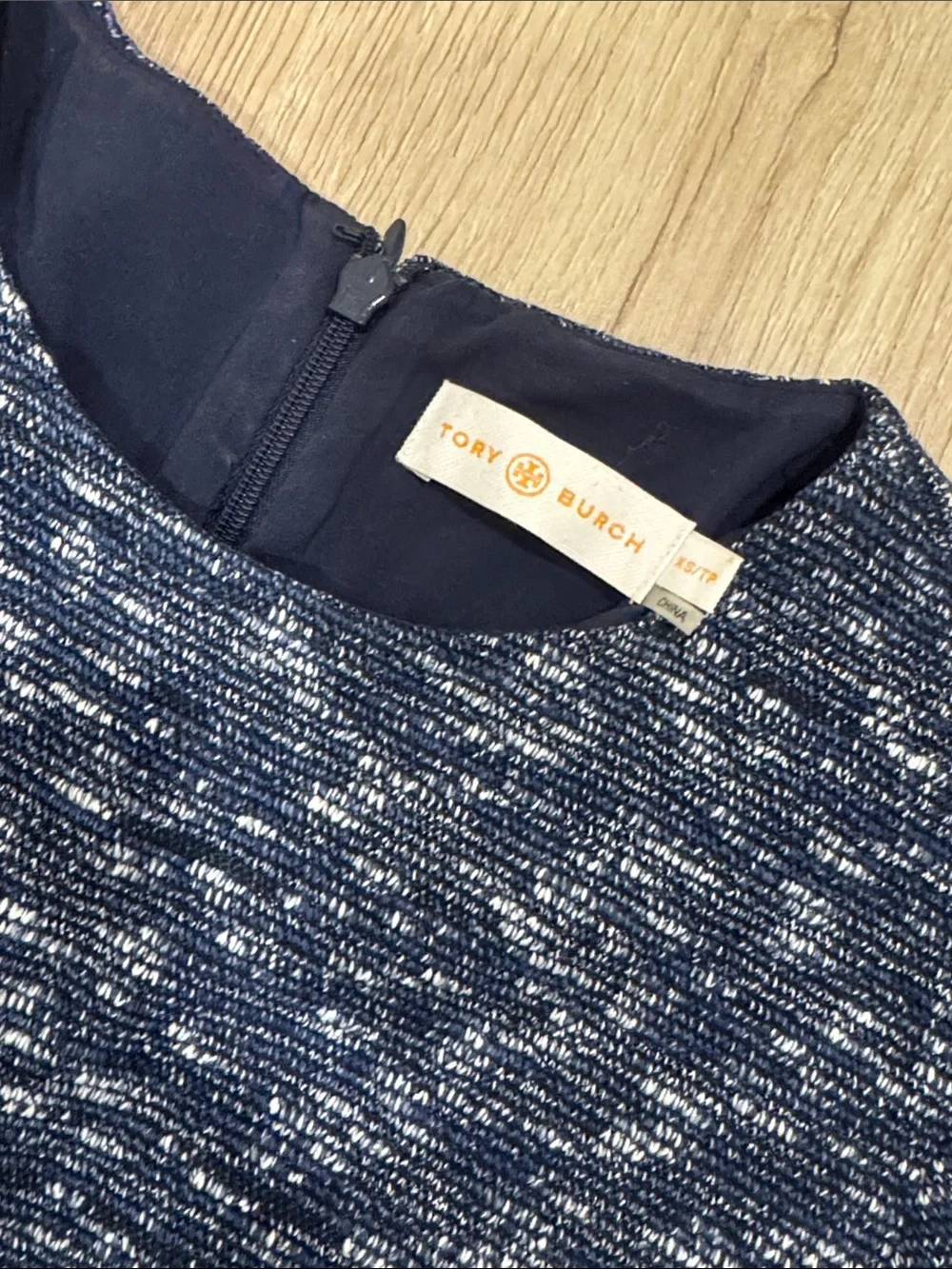 Tory Burch navy knit